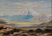 Tom Thomson Painting of Mount Earnslaw oil painting on canvas